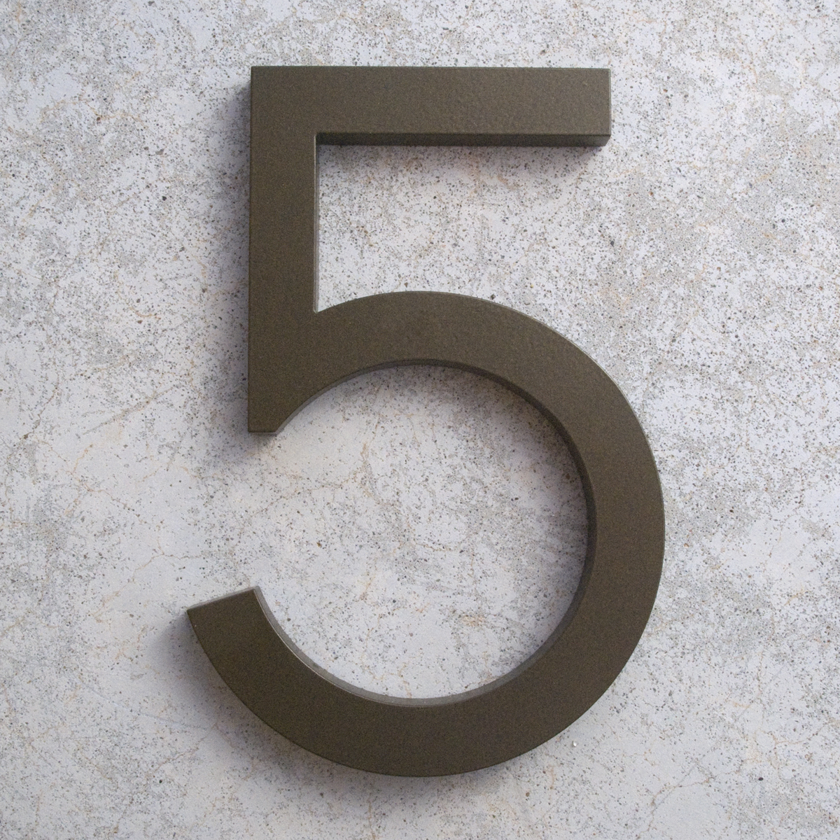 Modern House Numbers and Letters